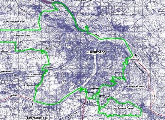 Впервые установлены границы Нижнего Новгорода в государственном кадастре недвижимости