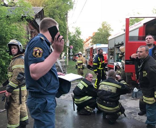 Пострадал от огня еще один ценный объект деревянного зодчества в Нижнем Новгороде