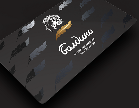 Впервые разработан фирменный стиль музея-заповедника Пушкина «Болдино» в Нижегородской области