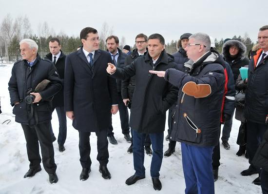 Министру природных ресурсов и экологии РФ Кобылкину показали «черные дыры» Дзержинска