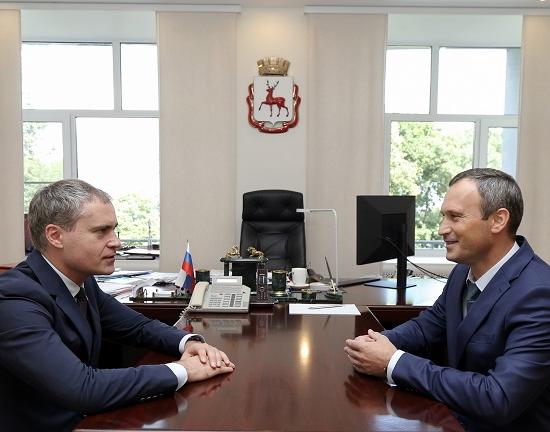 Панов поставил перед Халтуриным задачу снизить аварийность на сетях АО «Теплоэнерго»