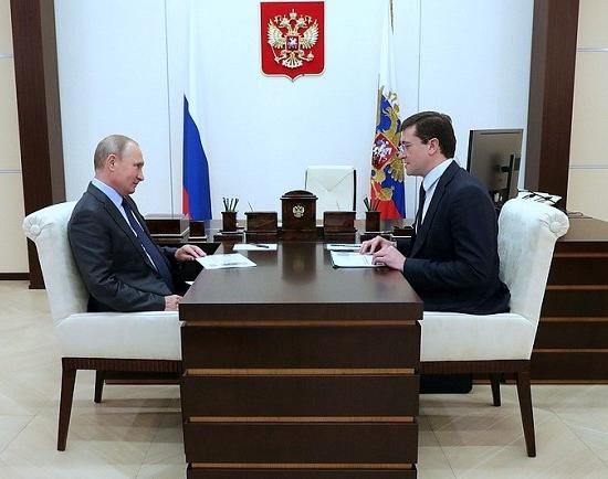 Никитин доложил Путину о разработке концепции создания культурно-образовательного центра в Нижнем Новгороде