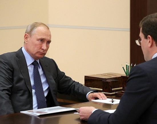Никитин доложил Путину, что производительность труда в Нижегородской области выросла на 12%